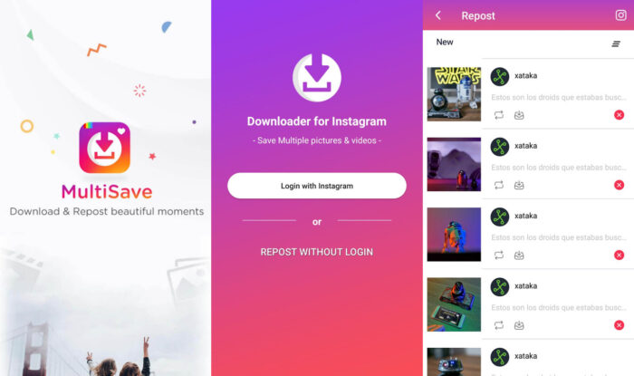 Aplicaciones para Descargar Fotos de Instagram para Android