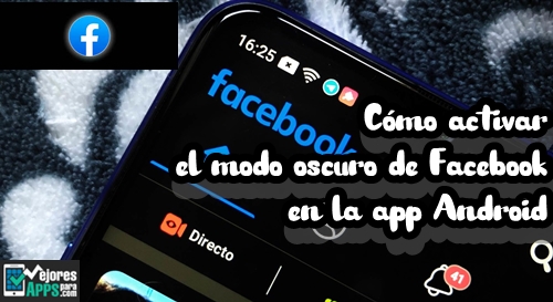 como activar el modo oscuro de facebook